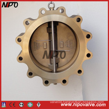 C95800 Albronze Lug Type Dual Plate Swing Check Valve